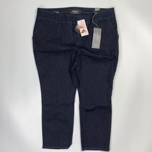 Torrid Trouser Ankle Skinny Cropped Pants 23" Inseam NWT Size 16 Short